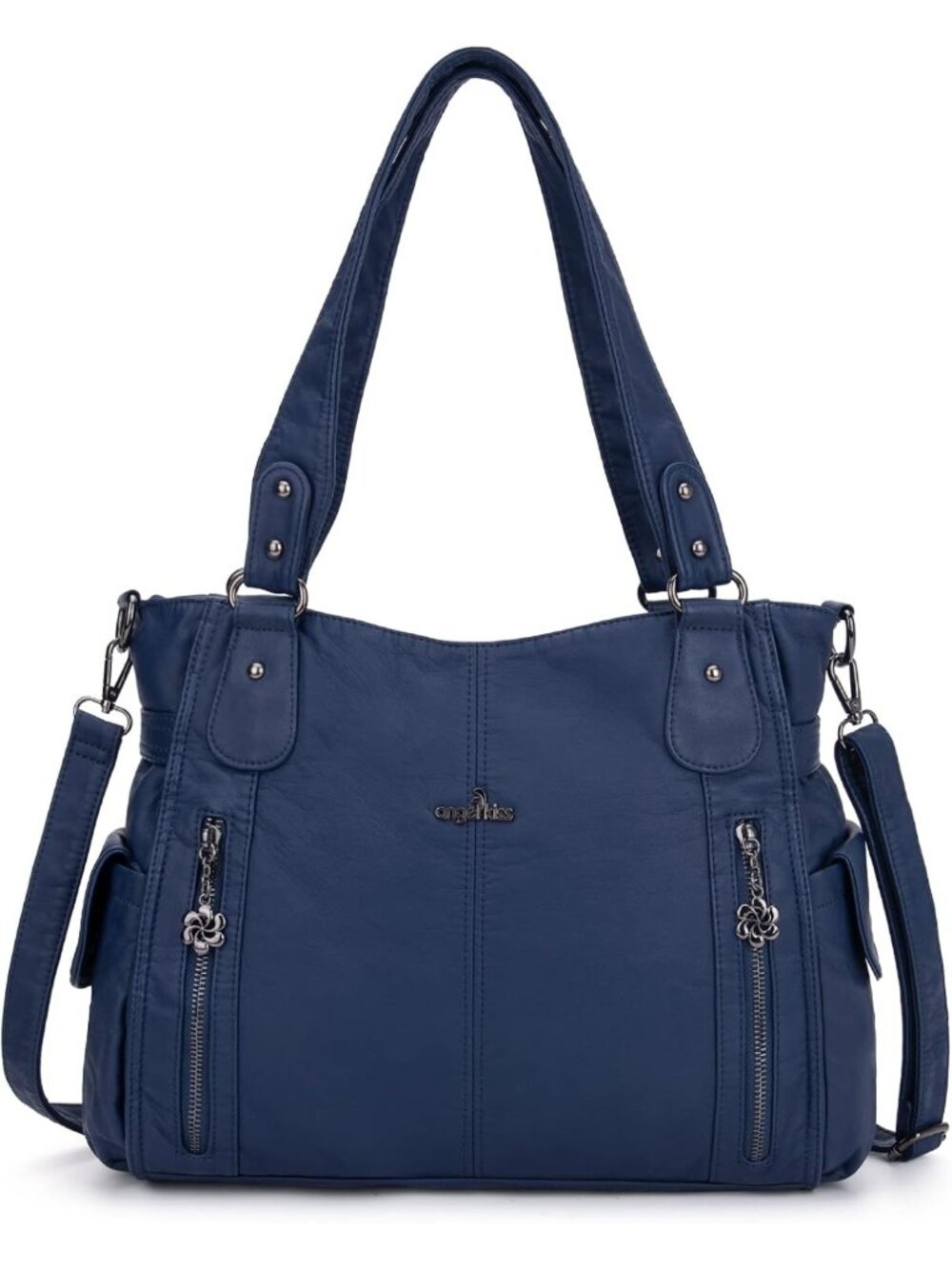 Stylish Women's Hobo Purse - Roomy Casual Tote & Shoulder Bag, PU Satchel